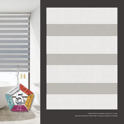 Light Filtering Motorized Zebra/Roller Shades – LightFiltering-Prado SC-TB6 Series Smart Remote Control Window Blinds