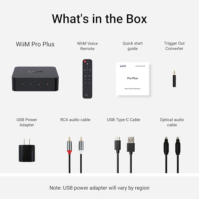 WiiM Pro Plus Music Streamer for Stereo Systems, Modernize Your Hi-Fi