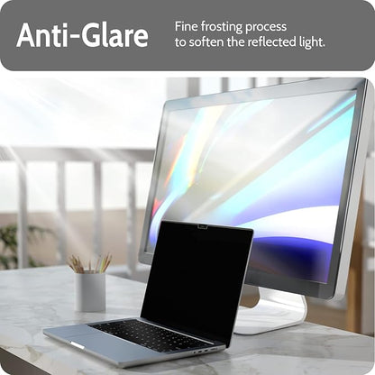 Peslv Magnetic Privacy Screen for MacBook Pro 14 Inch (2021-2026, M1, M2, M3, M4, M5), Removable Matte Blue Light Glare Filter for Mac Pro 14.2" Laptop Computer