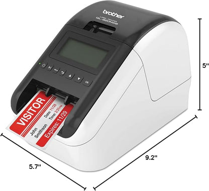 Brother QL-820NWB Professional,Ultra Flexible Monochrome Label Printer with Multiple Connectivity Options,(Pack of 3)