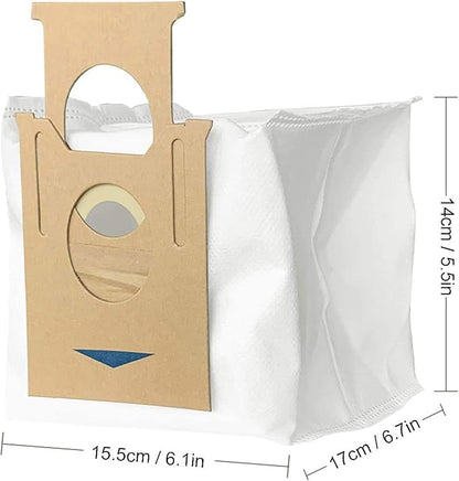 12 Pack Replacement Vacuum Filter Bags for Yeedi K781+, Ecovacs DEEBOT OZMO T8 AIVI T8 Max and Deebot N8 Pro+ Robot Vacuum Cleaner