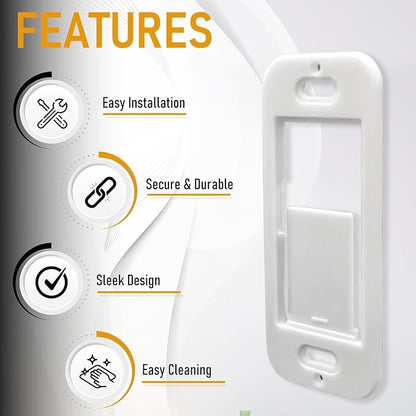 SplashNColor Wallplate Brackets for Lutron Caseta Pico Remote, 1-Pack – Seamless Remote Snap-in Installation Wall Bracket for Lutron Smart Switch, Durable Wall Mount Design for Lutron Pico Remote