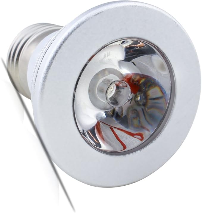 Mengjay 1 Pcs Dimmable E27 3W Led Bulb RGB LED Spotlight Smart Led Lamp with Remote