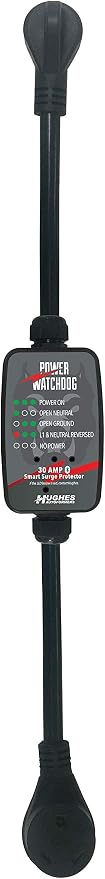 Power Watchdog PWD30 Bluetooth Surge Protector, 30A, Portable, 14 Inch