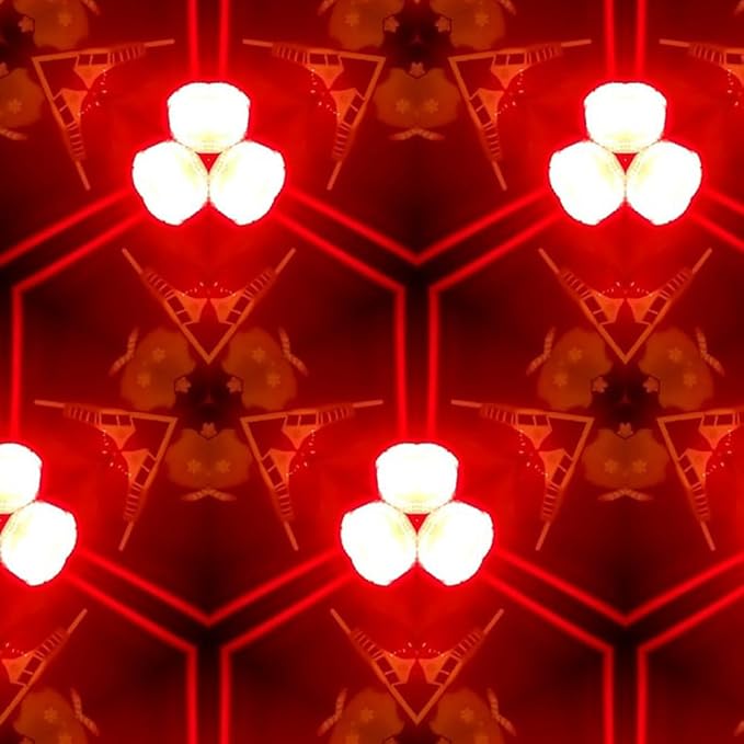 haraqi 2 Pack 9W (60W Equivalent) 120V E26 Base A19 LED Colored Light Bulb, Red LED Lights for Party Christmas Decor and Halloween Lighting