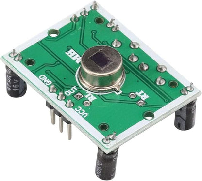 5PCS HC-SR501 Infrared PIR Motion Sensor Human Body Sensor Module + 5PCS Bracket Case Holder + Screwdriver + 10 x Female + 10 X Male Jumper