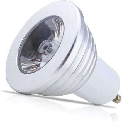 Mengjay 10 Pcs Dimmable GU10 3W Led Bulb RGB LED Spotlight Smart Led Lamp with Remote