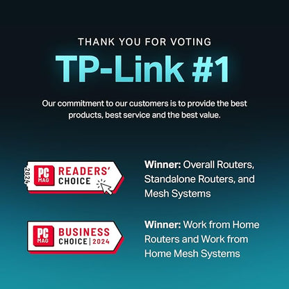 TP-Link Deco X55 AX3000 WiFi 6 Mesh System - Covers up to 6500 Sq.Ft, Replaces Wireless Router and Extender, 3 Gigabit Ports per Unit, Supports Ethernet Backhaul, Deco X55(3-Pack)