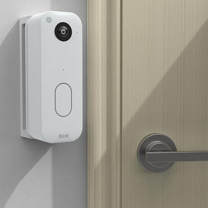 Angle Mount for Blink Video Doorbell (newest model), Doorbell Camera Holder for Blink Doorbell 2nd Gen, Wall Plate Wall Mounting Kit Bracket Corner Mount Accessory Stand for Blink Video Doorbell 2nd