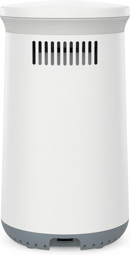 AprilAire ZAWTHCPV Smart Indoor 5-in-1 Wi-Fi Air Quality Monitor (CO2, VOC, PM 2.5, Particulate Matter, Humidity and Temperature), App Controlled IAQ Monitor for Home Air Quality Sensor