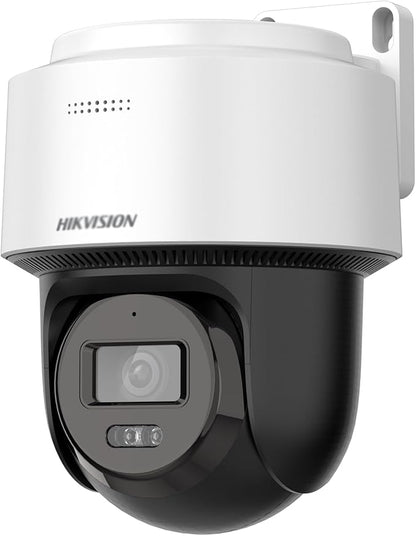 DS-2DE2C400MWG-E HIKVIS0N_4MP Wired PT PoE IP Camera with 345° pan and 80° tilt, Auto-Tracking Lite, Smart Hybrid Light, IP66, 2-Way-Audio,2.8mm Lens, 512 GB Card Slot, International English Version