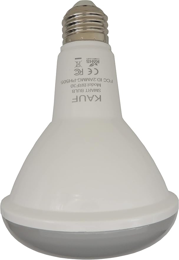 KAUF BR30 RGBWW Smart Bulb with ESPHome, Compatible with Tasmota, Made for Home Assistant