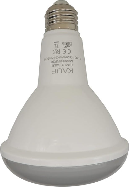 KAUF BR30 RGBWW Smart Bulb with ESPHome, Compatible with Tasmota, Made for Home Assistant