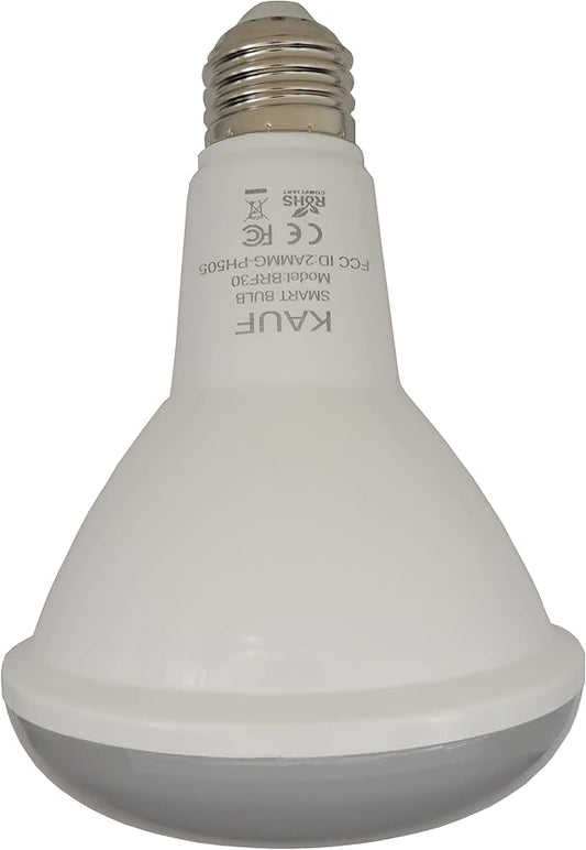 KAUF BR30 RGBWW Smart Bulb with ESPHome, Compatible with Tasmota, Made for Home Assistant