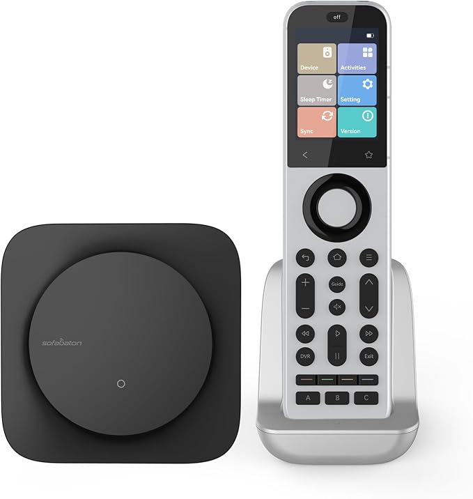 SofaBaton X2 Universal Remote Control with Touchscreen & Charging Dock | All-in-One Universal Remote with Powerful Hub & APP, Activities & Macro, Works with Alexa, Google Assistant & Home Assistant