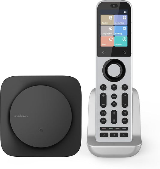 SofaBaton X2 Universal Remote Control with Touchscreen & Charging Dock | All-in-One Universal Remote with Powerful Hub & APP, Activities & Macro, Works with Alexa, Google Assistant & Home Assistant