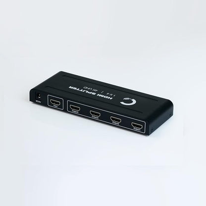 | 1x4 HDMI Splitter | Ultra HD 4K/2K | 1 Input - 4 outputs | Full HD/3D | 1080P | HDMI 1.4 | HDTV | PS4 / PS3 | XboxOne / 360 | DVD | Blu-ray | DTS Digital
