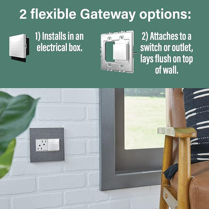 Legrand adorne with Netatmo Smart Home Gateway/Hub in White, WNAH1W1
