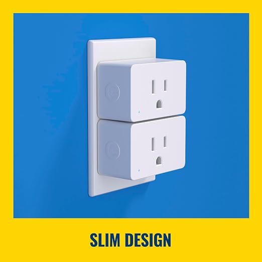 WiZ Smart Plug- Sunset to Sunrise Automation + Motion Detection + Control with Voice or App, Compatible with Alexa, Google Home, and HomeKit - WiFi Wall Outlet - 4 Pack