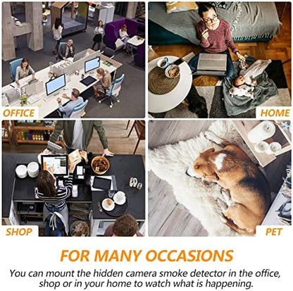 Security Camera, Hidden Spy Camera, WiFi Nanny Cam, No Audio