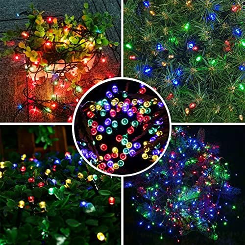 Connectable 88Ft 240LED Christmas String Lights Outdoor Indoor, Multicolor