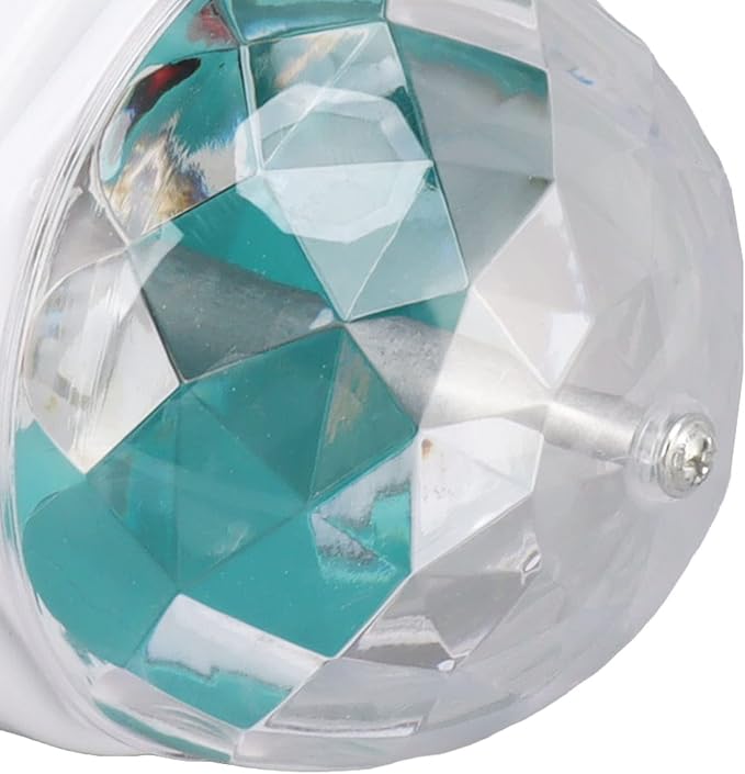 Smart Light Bulb, RGB Auto Changing Light Bulb, E26 Base Rotating RGB Light Bulb Dancing Light Bulb for Party Bar Wedding