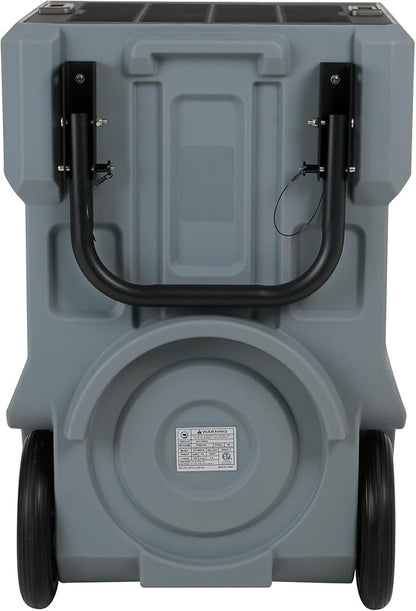 MOUNTO 1000cfm Portable Industrial Air Purifier Negative Air Scrubber - Powerful 1HP Motor, True HEPA Filter, 2-Speed, Handle and wheels 3-Year Warranty