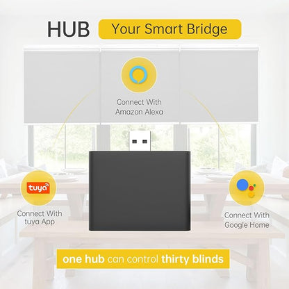 CINONEKO Smart Bridge/Hub Compatible with Alexa/Google 2.4GHz Use with Tuya APP
