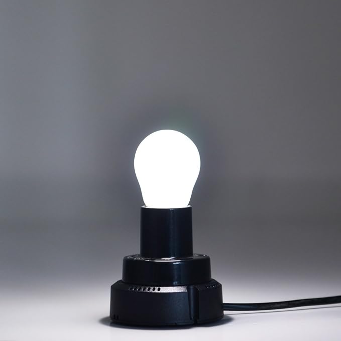 Dimmable A15 (G45) Mini Globe Bulb, 6000K Bright Cold White, 4W 400Lm Filament LED Tungsten Bulb, Frosted Glass Cover, E26 Base, 40W Incandescent Equivalent, 6 Pack