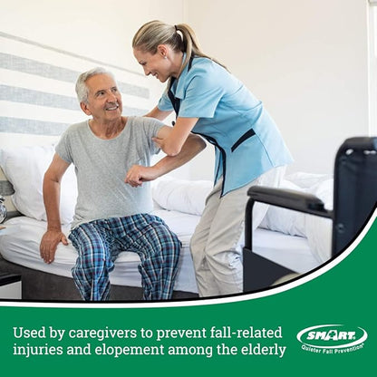 Bed Alarm with Bed Sensor Pad and Chair Sensor Pad - Cordless System Makes This System Easy-to-use!