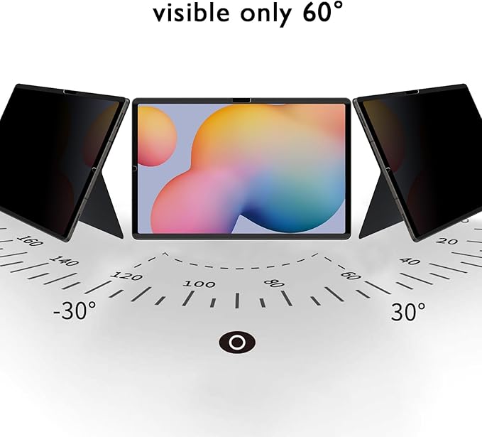 FILMEXT Magnetic Privacy Screen for Samsung Galaxy Tab S6 Lite (10.4 Inch, 2022/2020 Model),Anti Spy Anti Glare Anti Blue Light Eye Protection Matte Anti-Peeping Screen Filter-1Pack