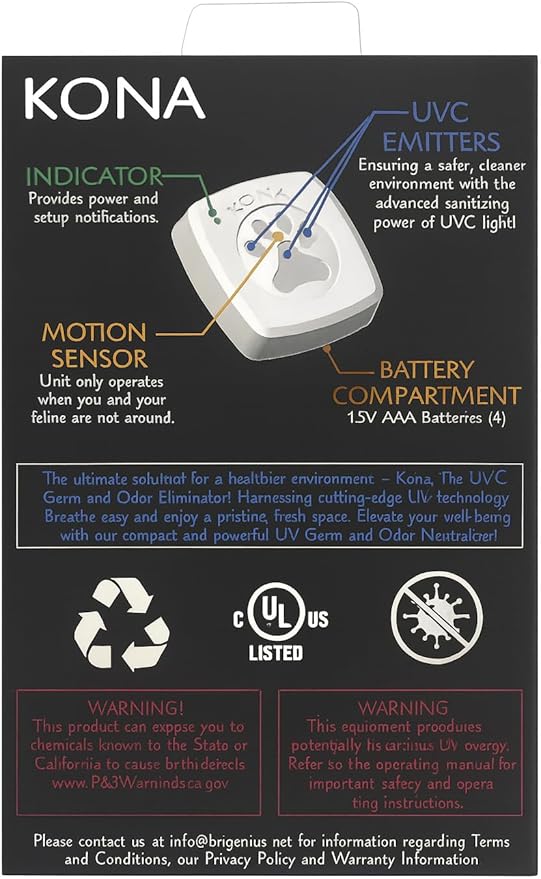 Kona - Smart Litter Box Deodorizer