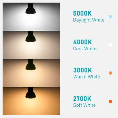 Maelsrlg E17 Intermediate Base LED Bulb, 6W (60 Watt Equivalent) G14 Globe Ceiling Fan Light Bulbs, Soft White 2700K, 600 Lumens, Non-Dimmable, Pack of 6