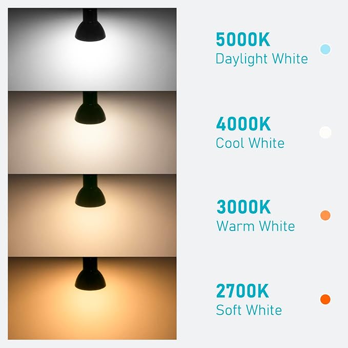 Maelsrlg E17 Intermediate Base LED Bulb, 6W (60 Watt Equivalent) G14 Globe Ceiling Fan Light Bulbs, Cool White 4000K, 600 Lumens, Non-Dimmable, Pack of 6