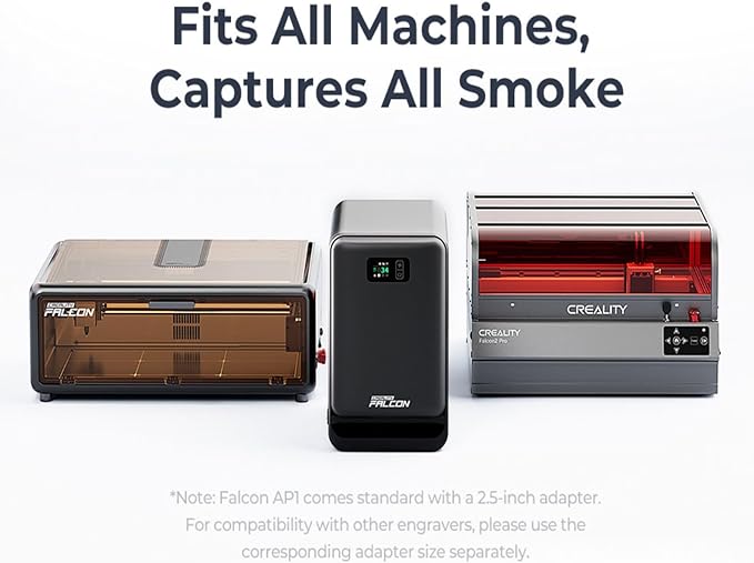 Creality Falcon AP1 Series Air Purifier, for Falcon Laser Engraver (Falcon-AP1)