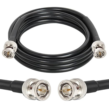 XRDS -RF 12G SDI Cables 6FT, SDI Video Cable 3G/6G/12G 75ohm BNC Male Cable Supports HD-SDI/3G/6G-SDI/4K/8K for Video Security Camera SDI Converter