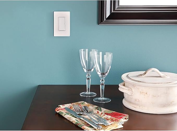 Lutron Claro 1 Gang Decorator/Rocker Wallplate, Gloss, Brown (2-Pack) | CW-1-BR