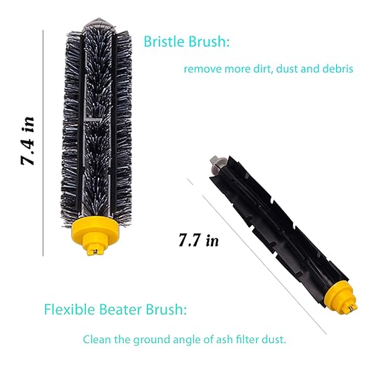 iRobot Roomba 675 Replacement Parts, Robot Vacuum Parts Fit for Roomba 690 675 650 605 680 660 595 585 564 552 Robotic Vacuum