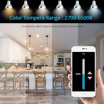 BENEXMART Zigbee GU10 Smart LED Bulb 5W RGBW Compatible with Tuya SmartThings App Alexa Echo Plus Google Home Voice Control (zigbee GU10 1 Pack)