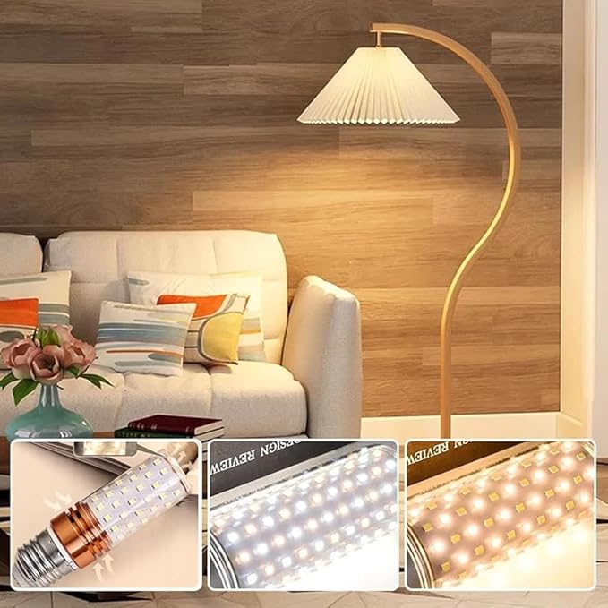 Corn Bulb E27 LED 10Pcs 16W Replacement for Lamps Small -in Smart Three-Color Light