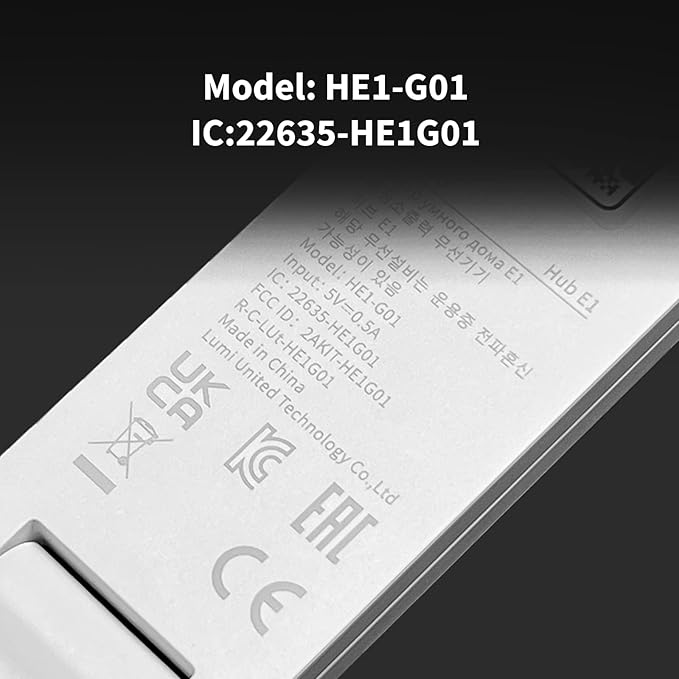 Aqara Smart Hub E1 for Home Automation, 2.4 GHz Wi-Fi Required, Features Aqara Zigbee (Not Third-Party), Powered by USB-A, Small Size, Supports HomeKit, Alexa, Google Assistant, IFTTT