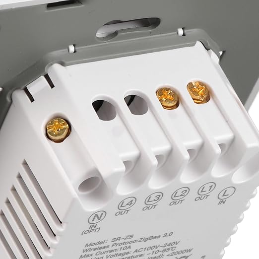 Fafeicy Smart Light Switch for Zigbee 2 Gang, Timing Dimming Scene Panel