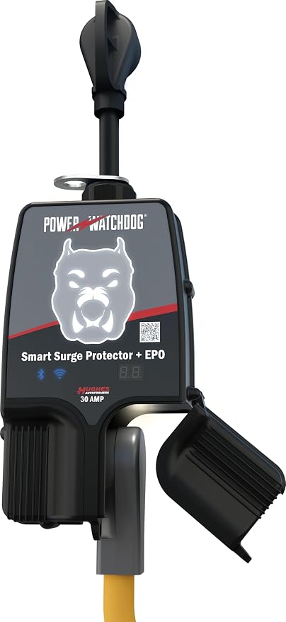 Power Watchdog PWD30EPOW Smart RV Surge Protector, 30A, WiFi & Bluetooth