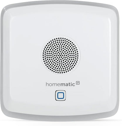 Homematic IP Combination signal transmitter | Smart Home, Audible/Visible, Wireless Doorbell Chime with Battery Operation, App Setting, 152348A0