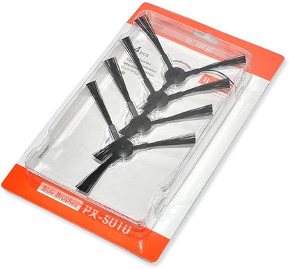 ILIFE Replacement Side Brushes for V5s plus/V2/V5s Max/A12 Pro/V9 Pro/V3s Pro Robot Vacuum, 4 Pack Included, PX-S010