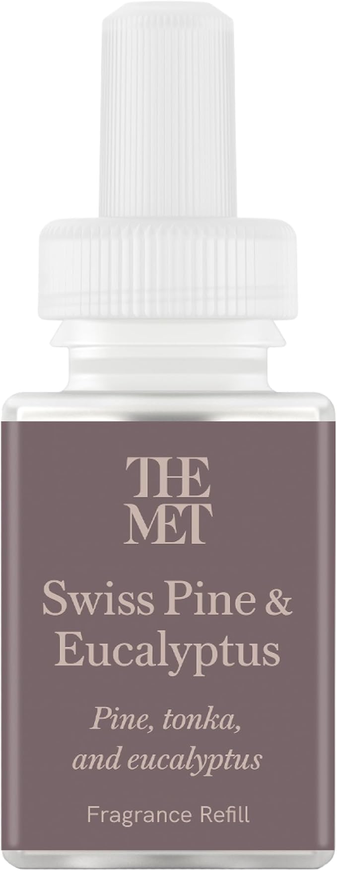 Pura & The Met Home Scent Refill - Smart Home Air Diffuser Fragrance - Provides Hours of Luxury Fragrance - Household Essential - Clean & Safe Diffuser - Single Refill, Swiss Pine & Eucalyptus