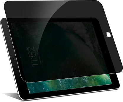 Privacy Screen Protector for iPad 6th Generation 9.7 Inch, Private Tempered Glass Film for iPad 5th Gen/Air 2/ Air 1, Touch Sensitive, Anti-Fingerprint, Case Friendly, 1 Pack