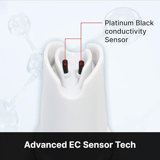 Apera Instruments EC60-Z Smart Bluetooth Conductivity/TDS/Salinity/Resistivity Tester Powered by ZenTest Mobile App