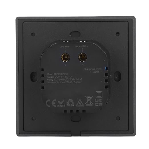 Fafeicy Smart Home Control Panel 4 Inch Touch Screen for Tuya Voice Scene