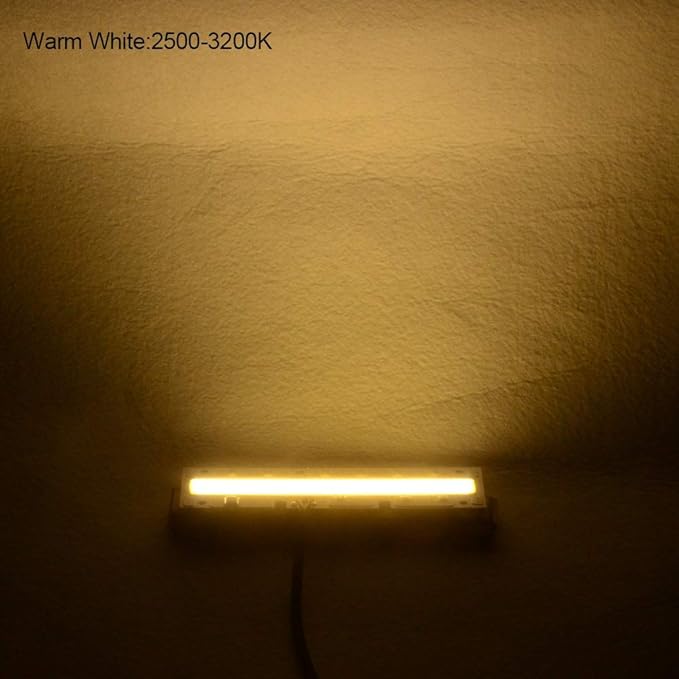 Pack of 2, LED Diode Array Matrix Chips 30W/50W/150W AC110V Smart IC Spotlight Projector Floodlight Light Source Household Bulbs(Warm White 110V,30W)